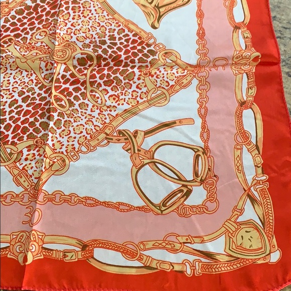 New silk fancy scarf, face mask, headband - Picture 4 of 6